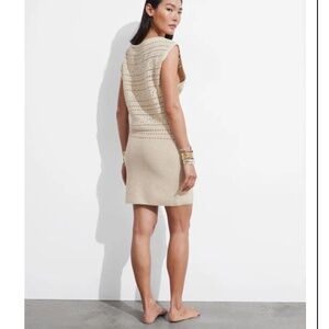 Crocheted Mini Dress